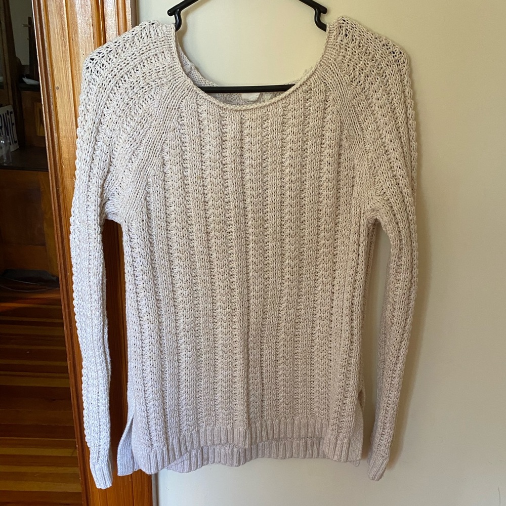 Comfy cream sweater
